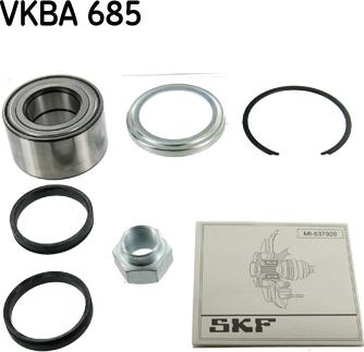 SKF VKBA 685 - Комплект подшипника ступицы колеса unicars.by