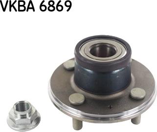 SKF VKBA 6869 - Комплект подшипника ступицы колеса unicars.by