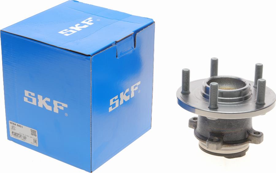 SKF VKBA 6801 - Комплект подшипника ступицы колеса unicars.by