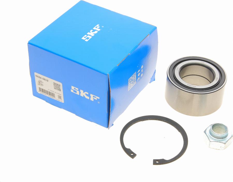 SKF VKBA 6819 - Комплект подшипника ступицы колеса unicars.by