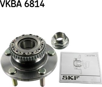 SKF VKBA 6814 - Ступица колеса, поворотный кулак unicars.by