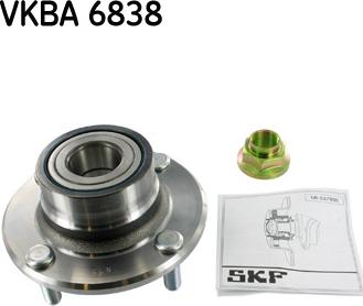 SKF VKBA 6838 - Ступица колеса, поворотный кулак unicars.by