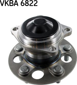 SKF VKBA 6822 - Комплект подшипника ступицы колеса unicars.by