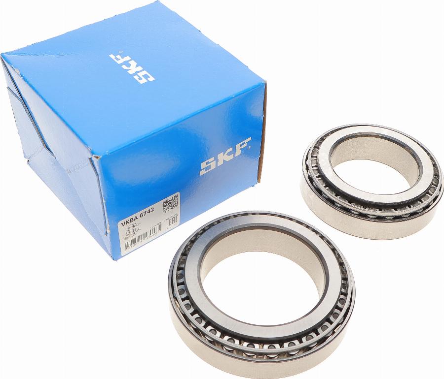 SKF VKBA 6742 - Комплект подшипника ступицы колеса unicars.by