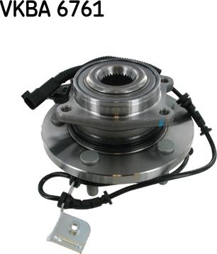 SKF VKBA 6761 - Комплект подшипника ступицы колеса unicars.by