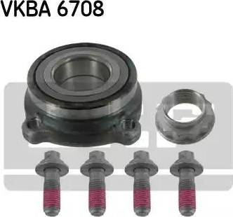 SKF VKBA 6708 - Комплект подшипника ступицы колеса unicars.by