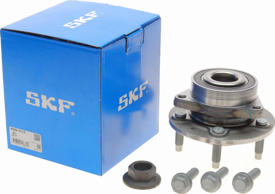 SKF VKBA 6715 - Комплект подшипника ступицы колеса unicars.by