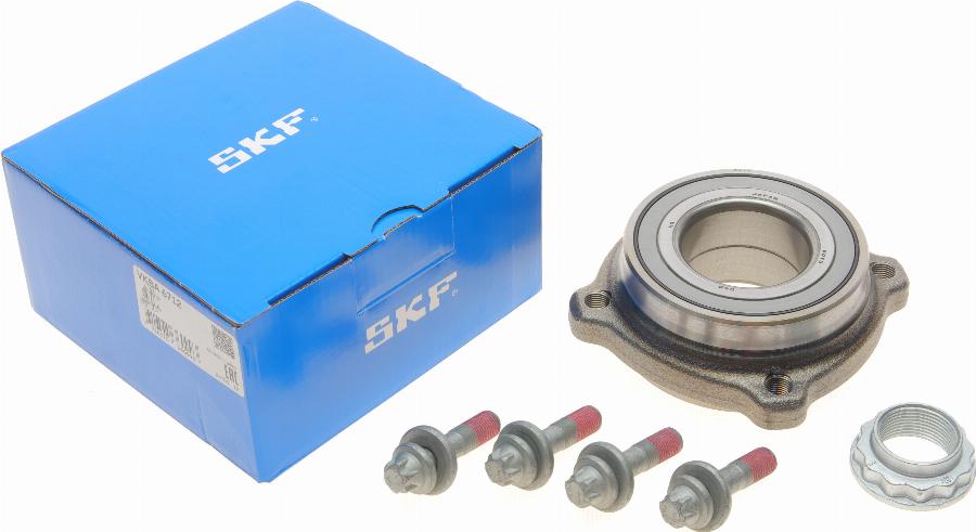 SKF VKBA 6712 - Комплект подшипника ступицы колеса unicars.by