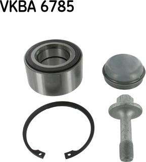 SKF VKBA 6785 - Комплект подшипника ступицы колеса unicars.by