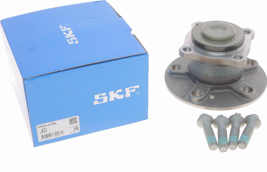 SKF VKBA 6786 - Комплект подшипника ступицы колеса unicars.by