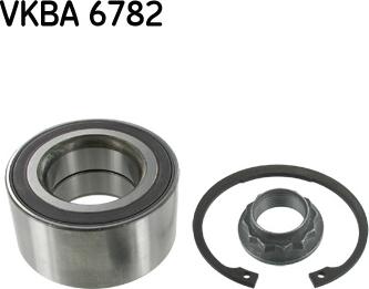 SKF VKBA6782 - Комплект подшипника ступицы колеса unicars.by