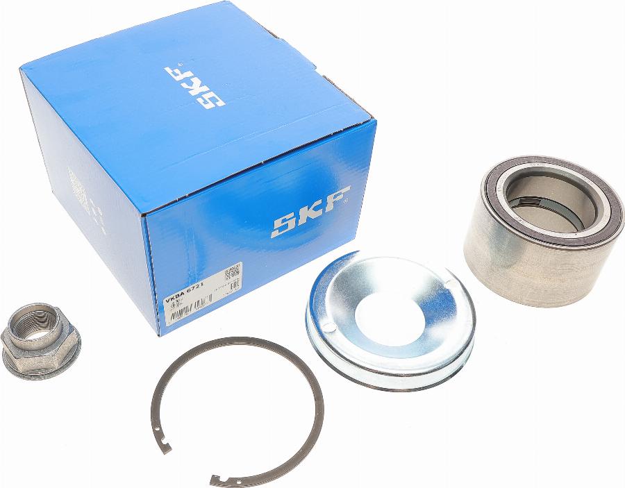 SKF VKBA 6721 - Комплект подшипника ступицы колеса unicars.by