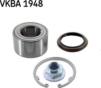 SKF VKBA 1948 - Комплект подшипника ступицы колеса unicars.by