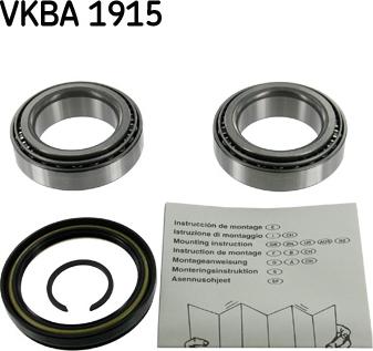 SKF VKBA 1915 - Комплект подшипника ступицы колеса unicars.by