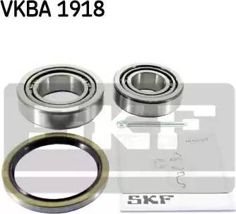 SKF VKBA 1918 - Комплект подшипника ступицы колеса unicars.by