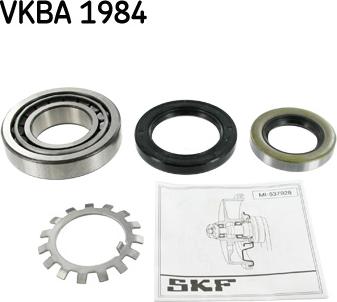 SKF VKBA 1984 - Комплект подшипника ступицы колеса unicars.by