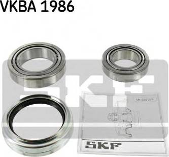 SKF VKBA 1986 - Комплект подшипника ступицы колеса unicars.by