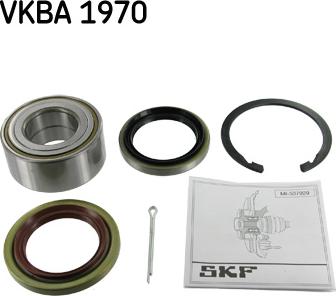 SKF VKBA 1970 - Комплект подшипника ступицы колеса unicars.by