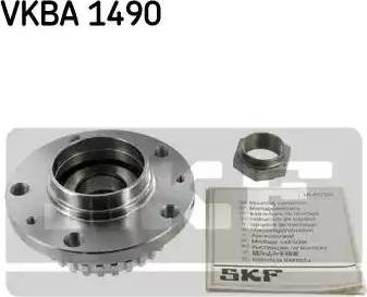 SKF VKBA 1490 - Ступица колеса, поворотный кулак unicars.by