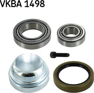 SKF VKBA 1498 - Комплект подшипника ступицы колеса unicars.by