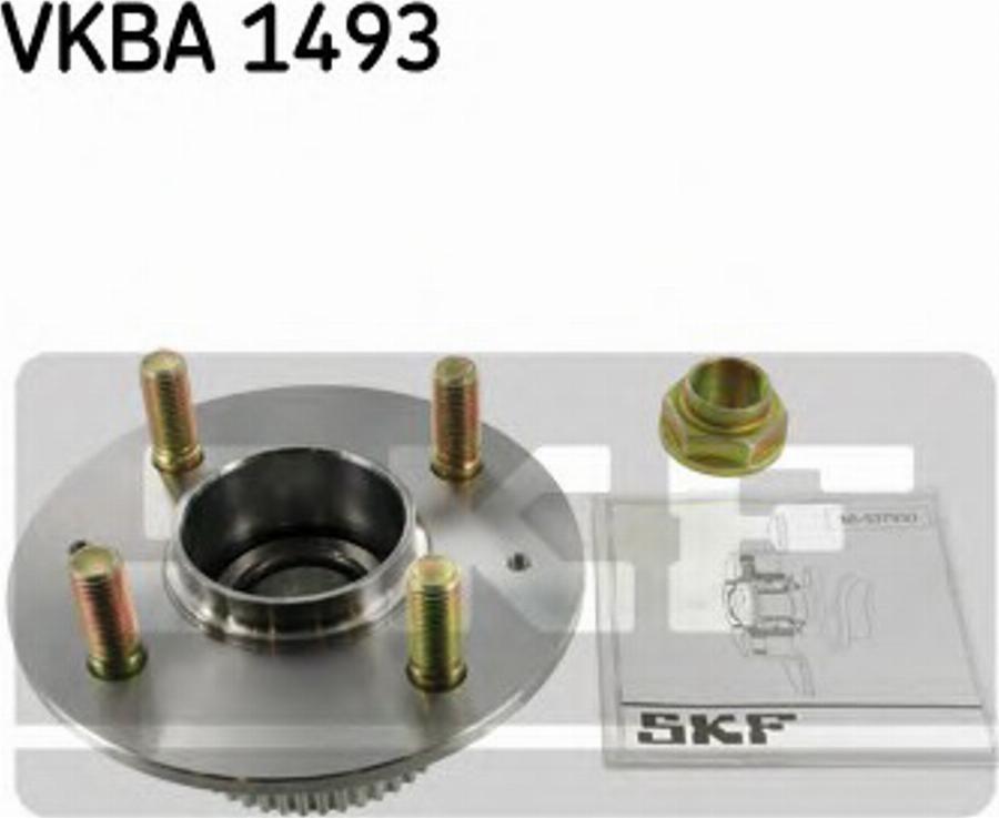 SKF VKBA 1493 - Ступица колеса, поворотный кулак unicars.by