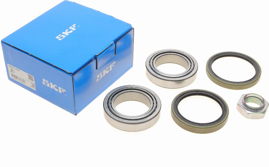 SKF VKBA 1444 - Комплект подшипника ступицы колеса unicars.by