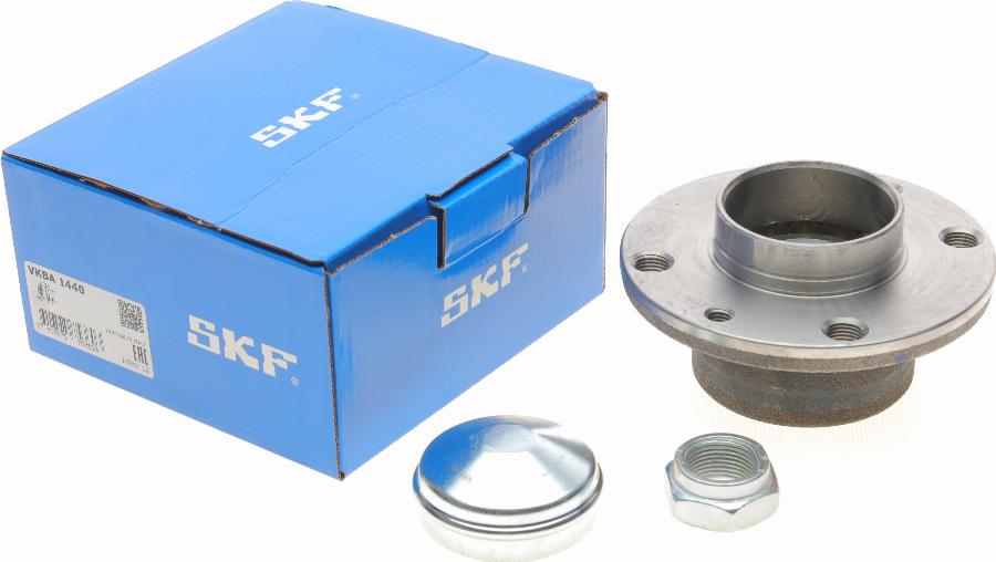 SKF VKBA 1440 - Комплект подшипника ступицы колеса unicars.by