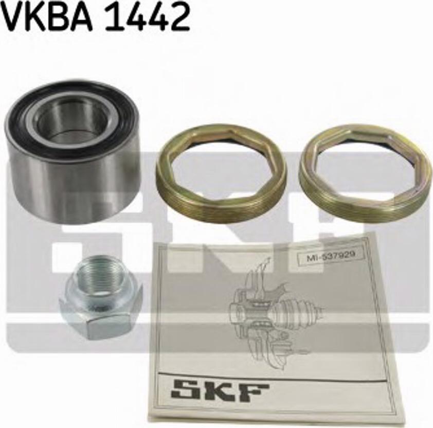 SKF VKBA 1442 - Подшипник ступицы колеса unicars.by