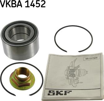 SKF VKBA 1452 - Комплект подшипника ступицы колеса unicars.by