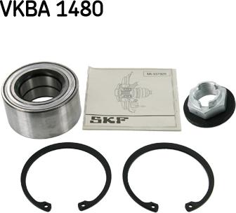 SKF VKBA 1480 - Комплект подшипника ступицы колеса unicars.by