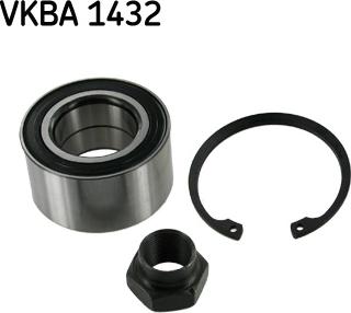 SKF VKBA 1432 - Комплект подшипника ступицы колеса unicars.by