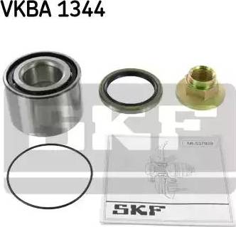 SKF VKBA 1344 - Комплект подшипника ступицы колеса unicars.by