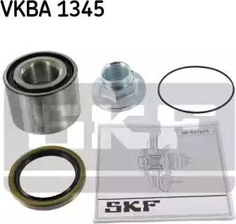 SKF VKBA 1345 - Комплект подшипника ступицы колеса unicars.by