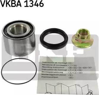 SKF VKBA 1346 - Комплект подшипника ступицы колеса unicars.by