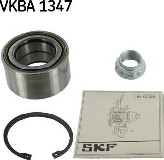 SKF VKBA 1347 - Комплект подшипника ступицы колеса unicars.by