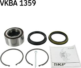 SKF VKBA 1359 - Комплект подшипника ступицы колеса unicars.by