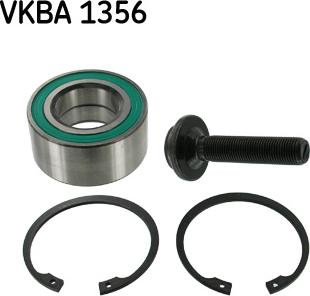 SKF VKBA 1356 - Комплект подшипника ступицы колеса unicars.by