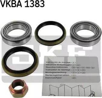 SKF VKBA 1383 - Комплект подшипника ступицы колеса unicars.by