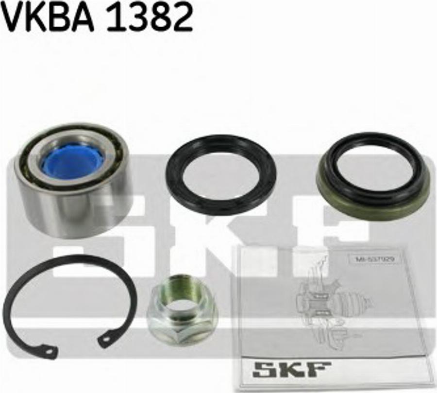 SKF VKBA1382 - Комплект подшипника ступицы колеса unicars.by