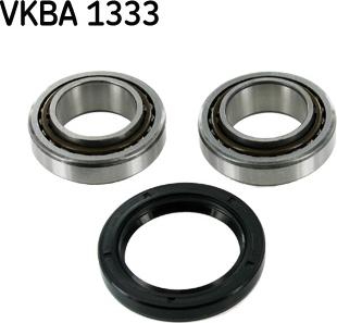 SKF VKBA 1333 - Комплект подшипника ступицы колеса unicars.by