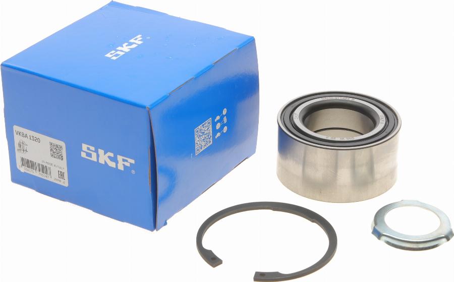 SKF VKBA 1320 - Комплект подшипника ступицы колеса unicars.by