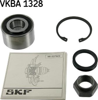 SKF VKBA 1328 - Комплект подшипника ступицы колеса unicars.by