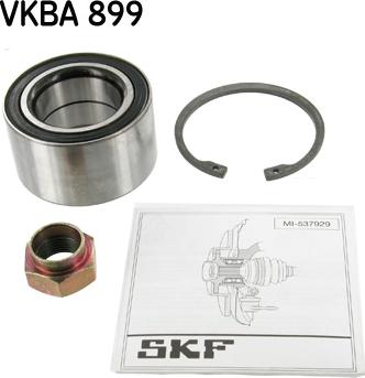 SKF VKBA 899 - Комплект подшипника ступицы колеса unicars.by