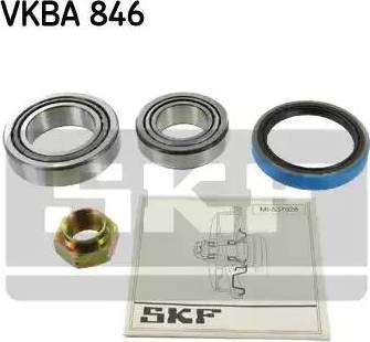 SKF VKBA 846 - Комплект подшипника ступицы колеса unicars.by