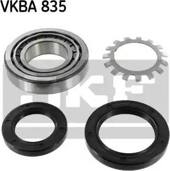 SKF VKBA 835 - Комплект подшипника ступицы колеса unicars.by