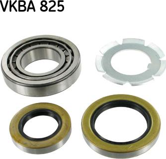 SKF VKBA 825 - Комплект подшипника ступицы колеса unicars.by