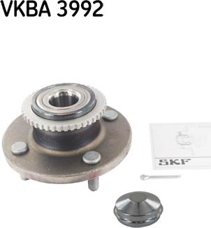 SKF VKBA 3992 - Комплект подшипника ступицы колеса unicars.by