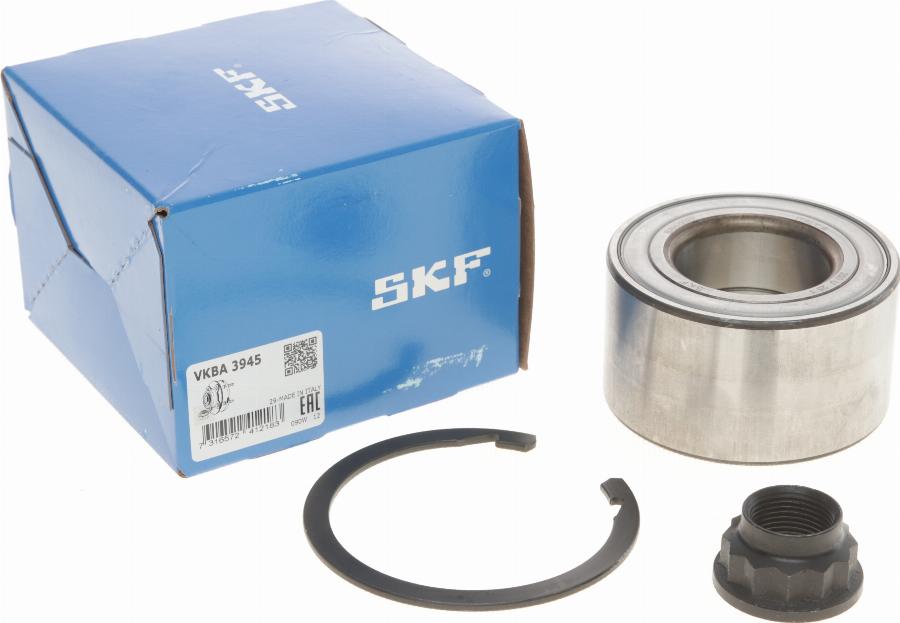 SKF VKBA 3945 - Комплект подшипника ступицы колеса unicars.by