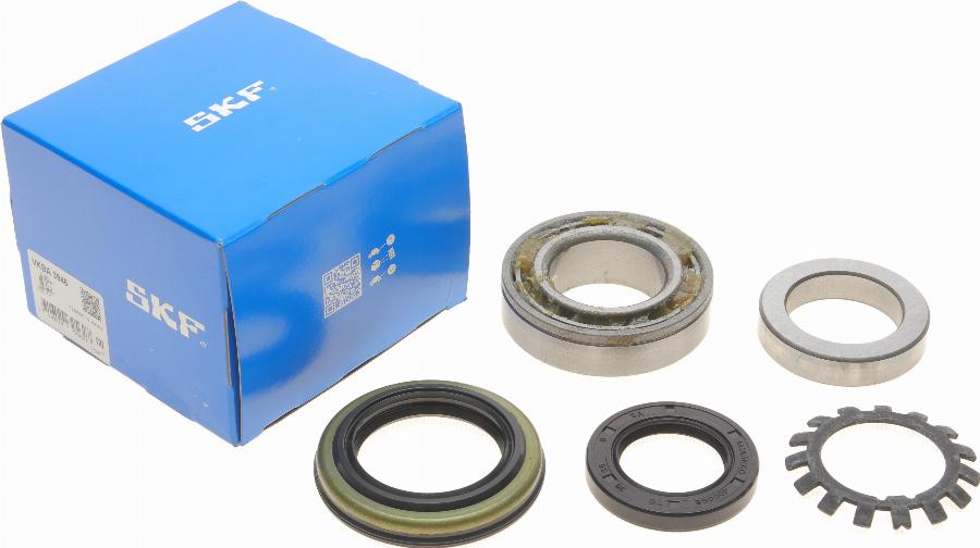 SKF VKBA 3948 - Комплект подшипника ступицы колеса unicars.by