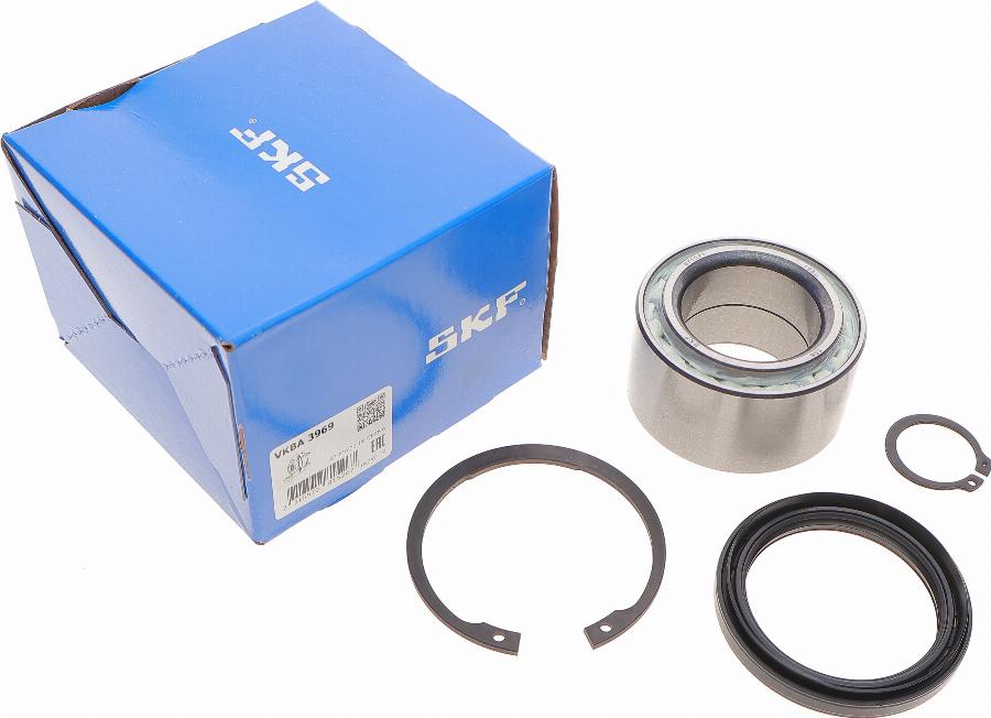 SKF VKBA 3969 - Комплект подшипника ступицы колеса unicars.by